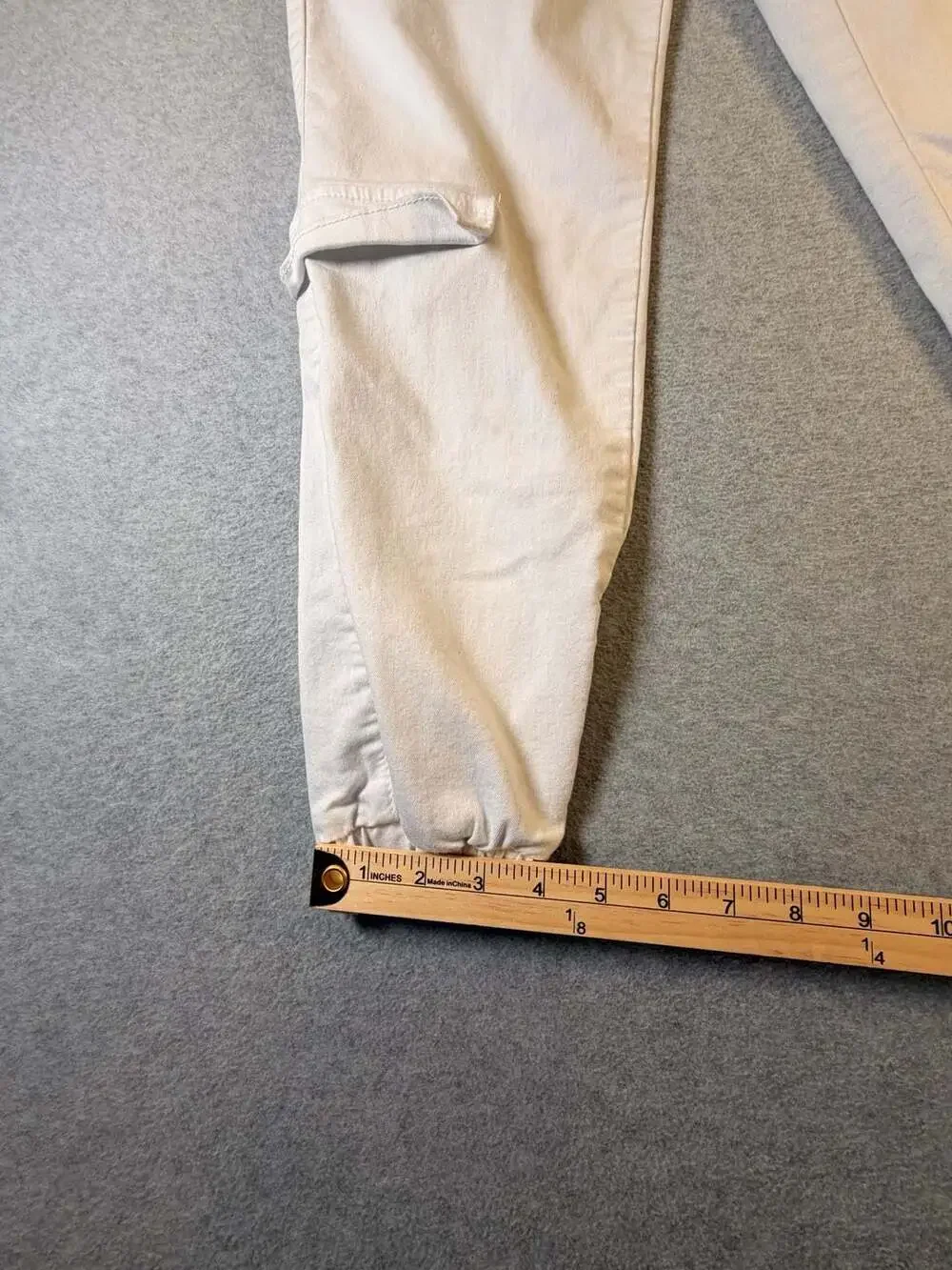 V.I.P. Cargo Jogger Pants Size 7/8 Beige Cotton Blend